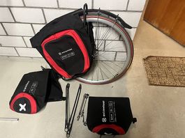Einrad Fahrrad Anhänger