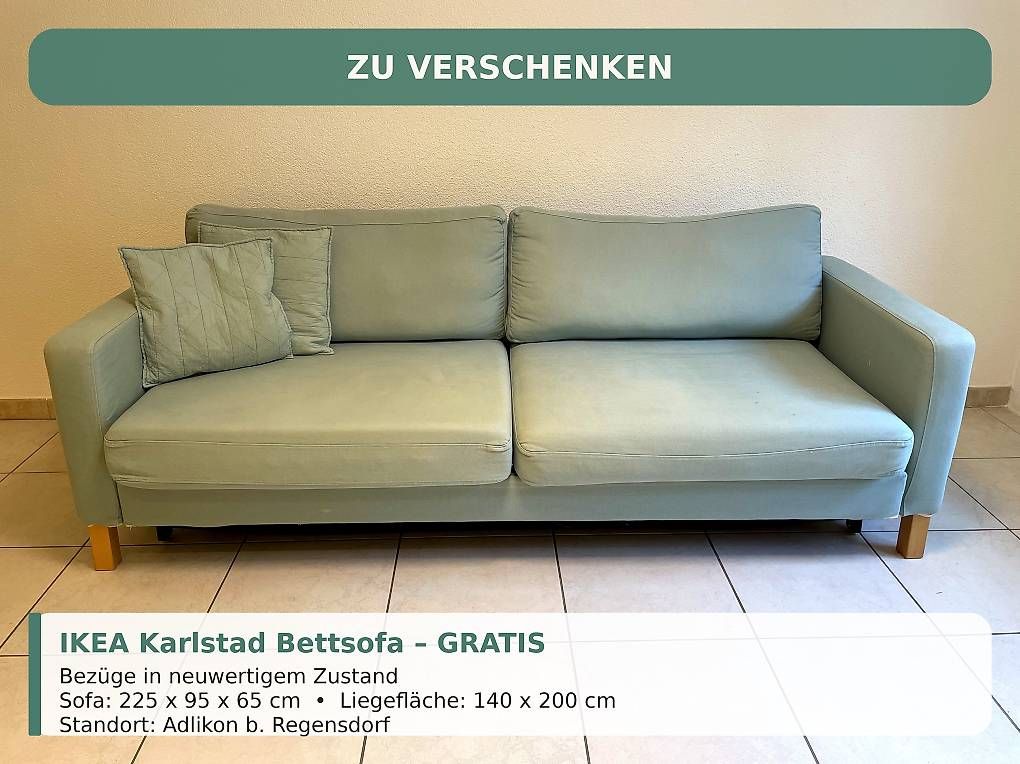 Sofas: Sofa / Bettsofa – Gebraucht aus Adlikon b.Regensdf von Viabell 1