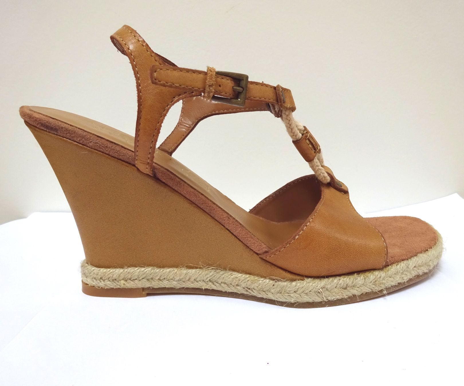Scarpe da donna: Neue Leder Sandalen - braun - Grösse 39 – Nuovo (secondo la descrizione) da Zofingen venduto da Justizia_01