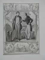 Carl Mayer (1798-1868) Illustrator - Original-Zeichnung