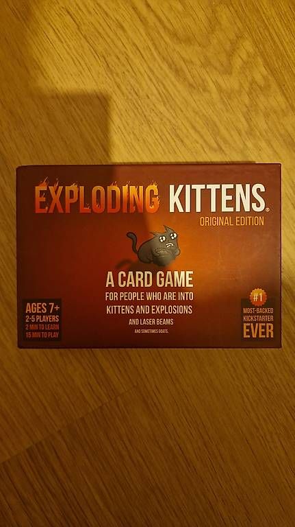 Jeux: Exploding kittens – D'occasion à Pregassona par Andrei_L_C