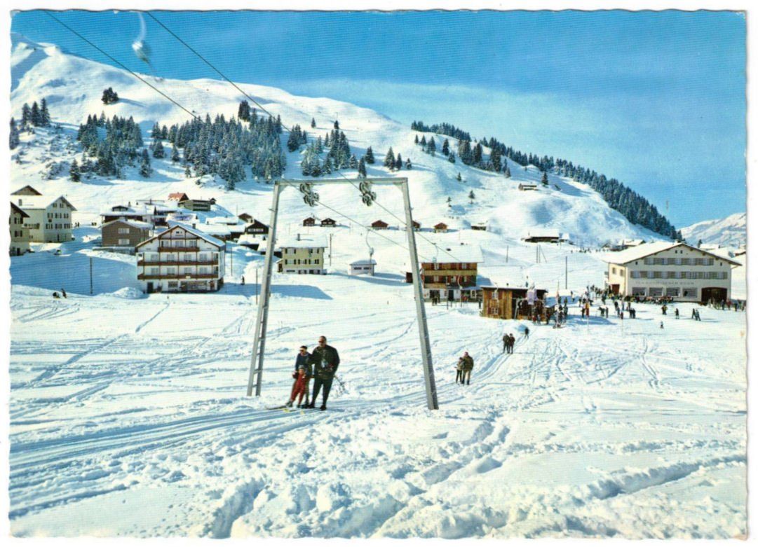 Ansichtskarten: Stoos - Skilift – Gebraucht aus Binningen von Mountainrider