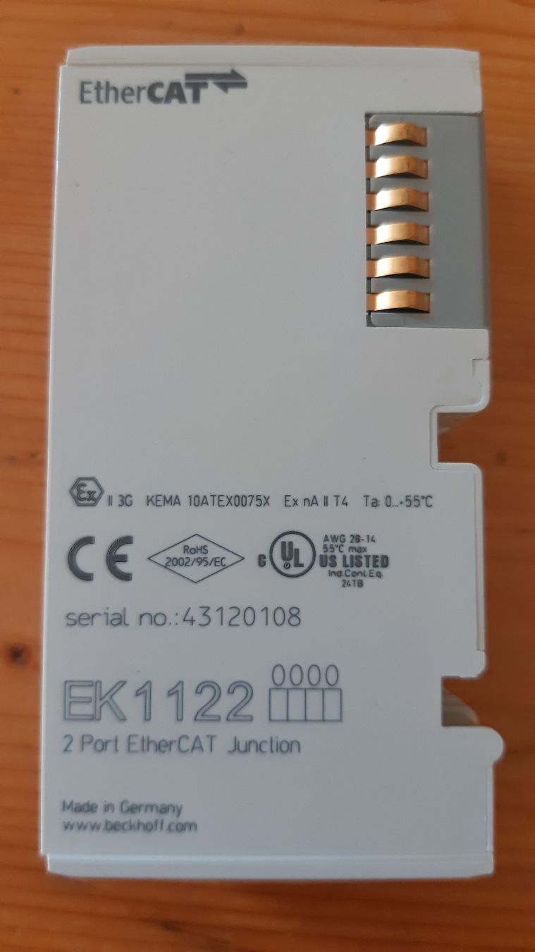 Beckhoff Componenti elettronici: Beckhoff EK1122 EtherCAT Junction, 2 Port, neu – Nuovo (secondo la descrizione) da Oey venduto da Parkplatzbrocki 1