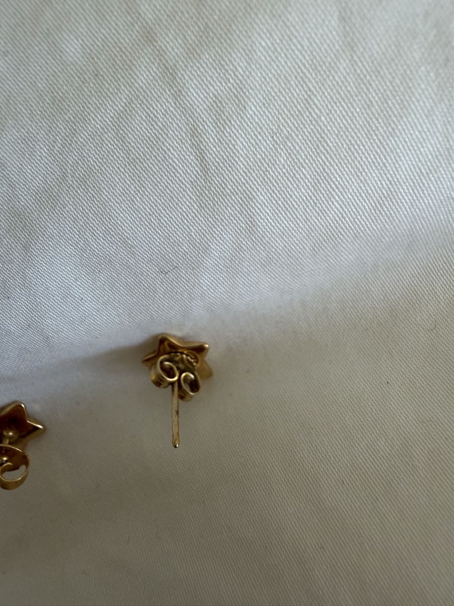 Orecchini pendenti & Orecchini a lobo: Gold Star Stud Earrings – Usato da Uster venduto da Monika_OB 7