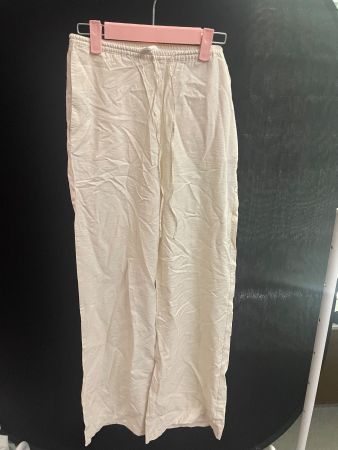H&M Sommerhose, Beige, Gr. XS - Bequem für warme Tage!