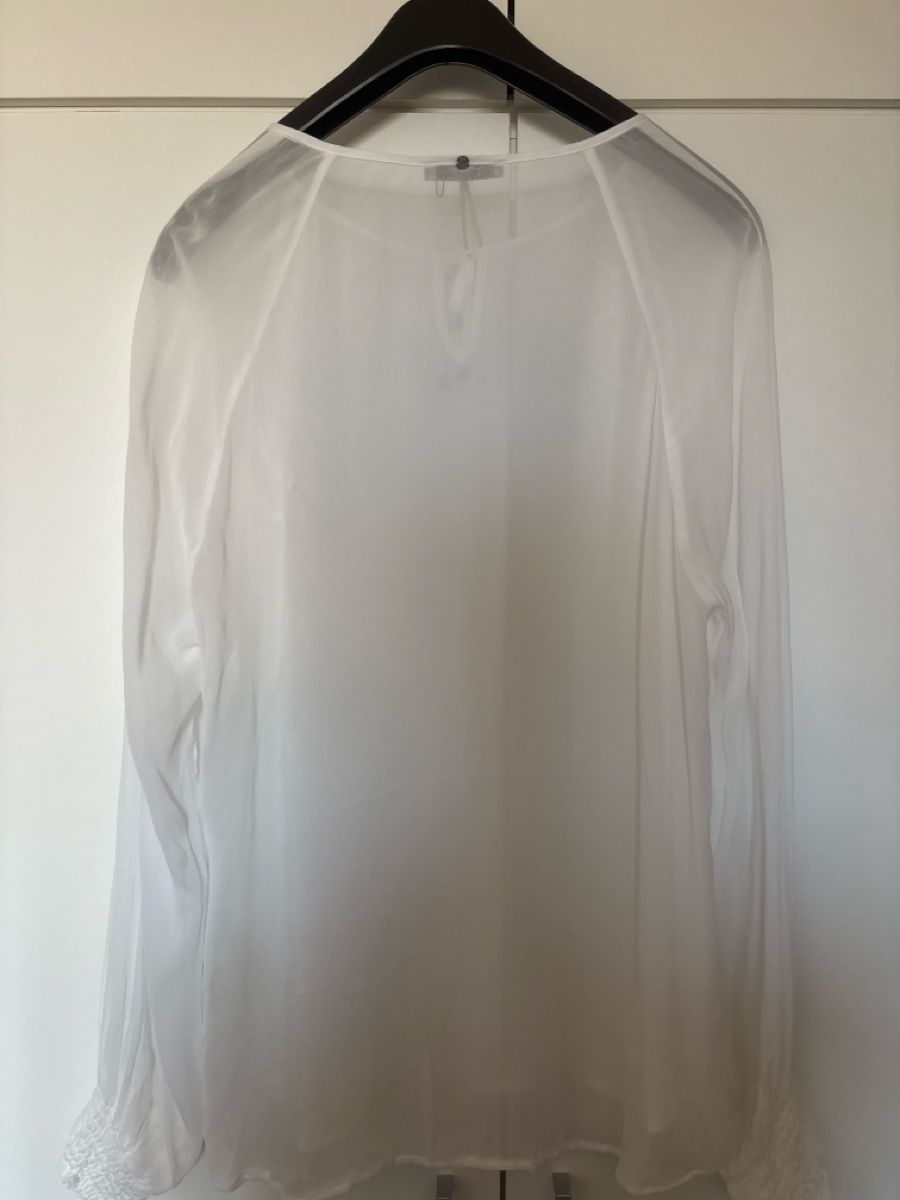 Nile Blusen:  Bluse Nile weiss Viskose Gr.M – Neu (gemäss Beschreibung) aus langenthal von rundholz7 3