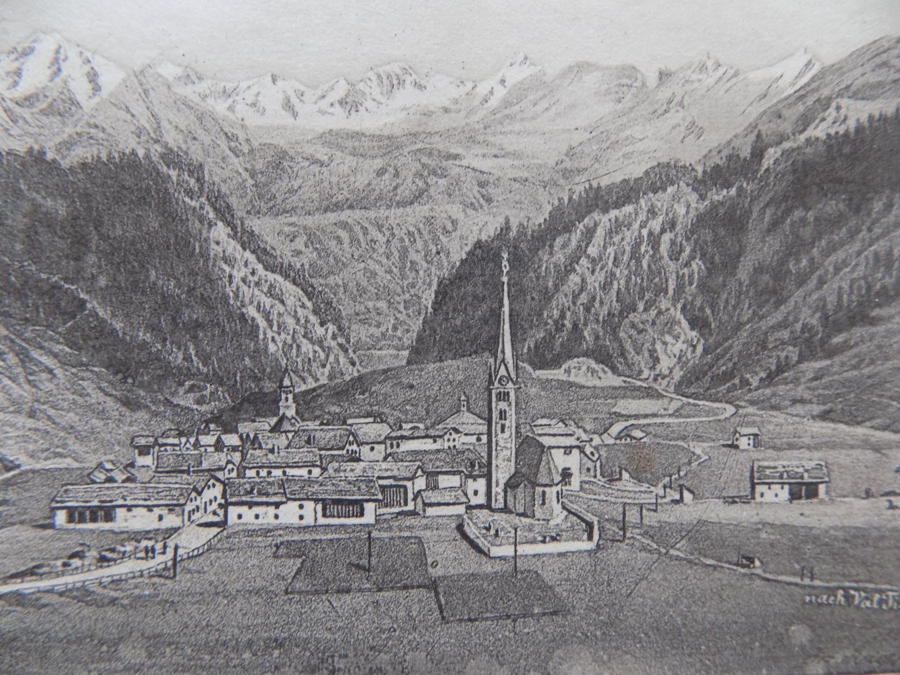 Gravures: Bergün – D'occasion à Risch par Rischli15 4