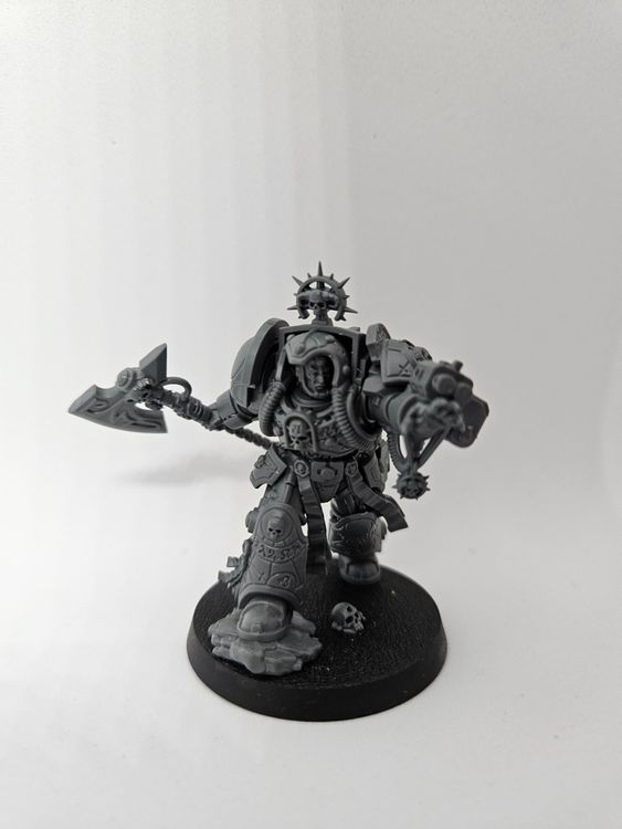 Space Marine Librarian in Terminator Armour Finecast Warhammer 40K a