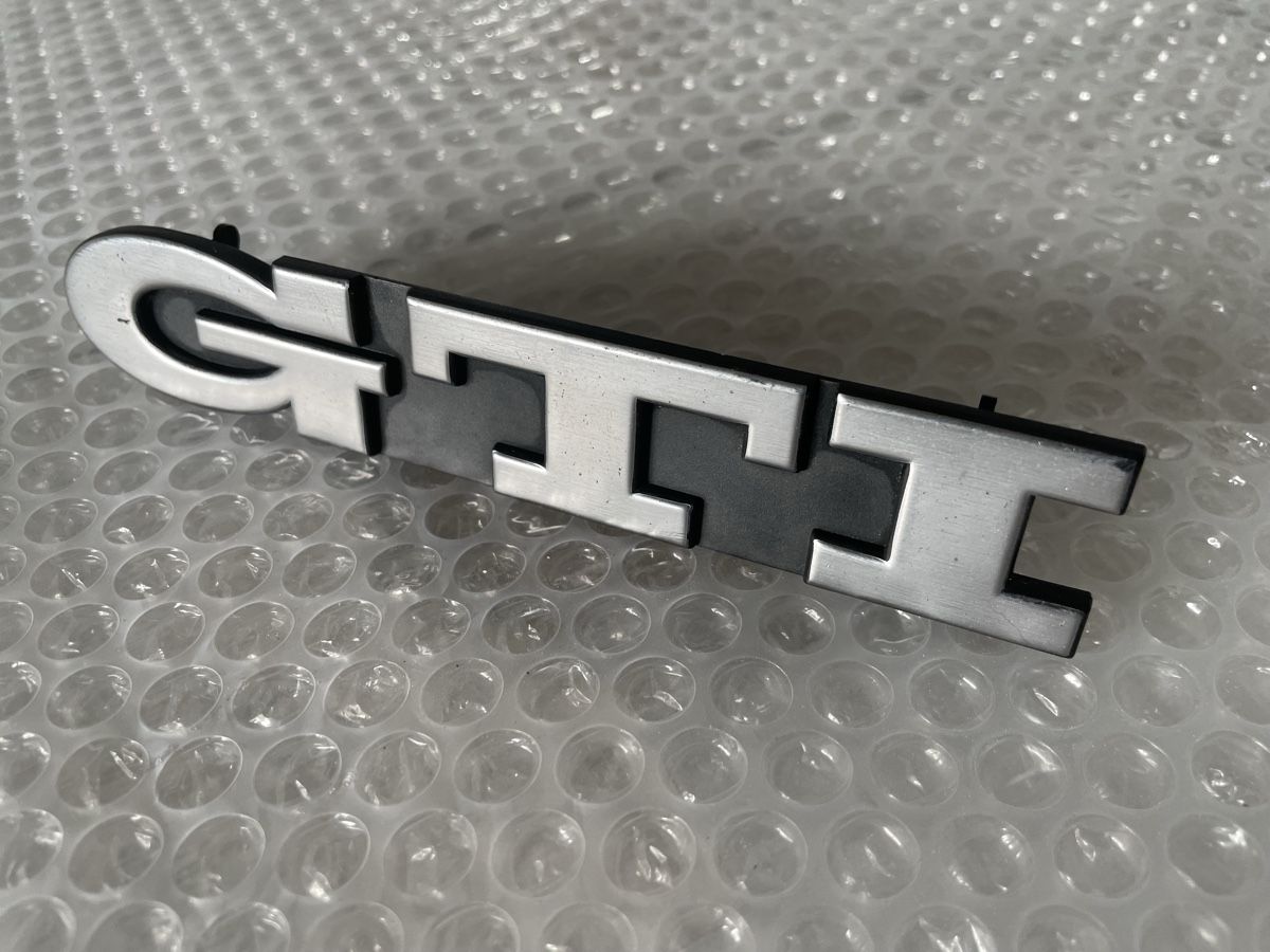 Volkswagen Alle Autoersatzteile: Golf 3 GTI Emblem – Gebraucht aus Niederönz von Einsergti