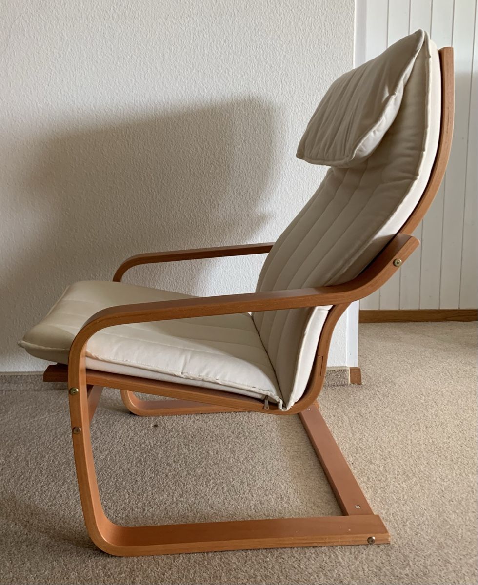 Ikea Poltrone: Ikea-Sessel Freischwinger „Poäng“ – Usato da Schaffhausen venduto da wunderpraechtig 2