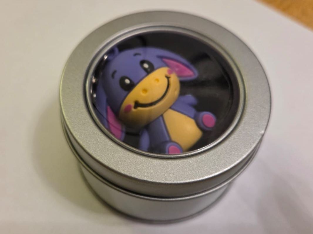 USB Sticks: Clé USB 4 GB Bourriquet Disney avec porte-clés – Neu und originalverpackt aus Territet von Cenh 3