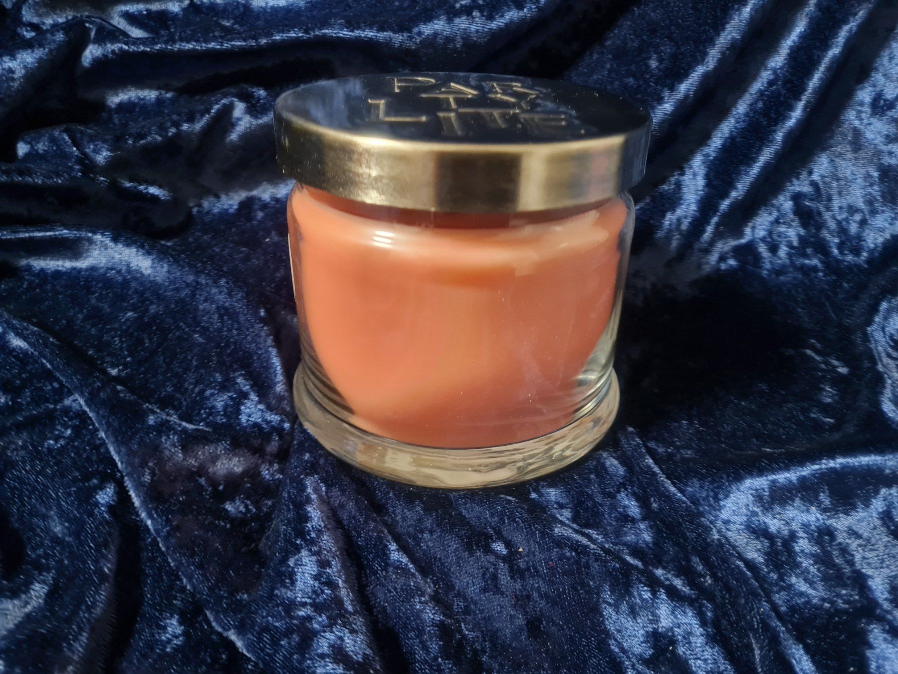 Partylite Candele: PartyLite - 3-Docht-Glas Pink Grapefruit – Nuovo e nell'imballaggio originale da Othmarsingen venduto da Kleibai 1