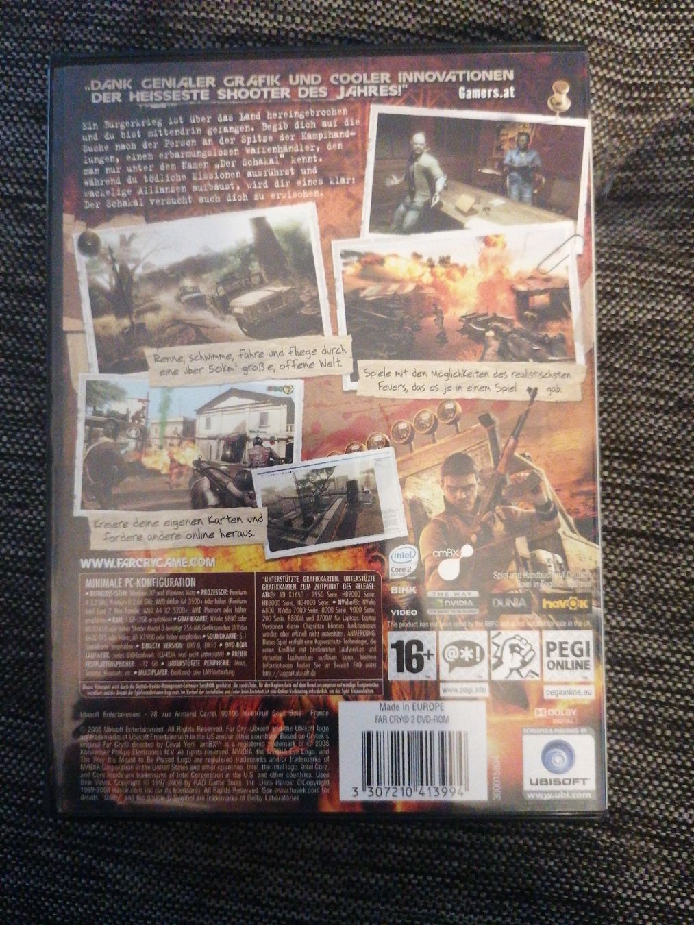 PCs: FARCRY 2 PC DVD ROM – Gebraucht aus Pratteln von ThereseZ 1