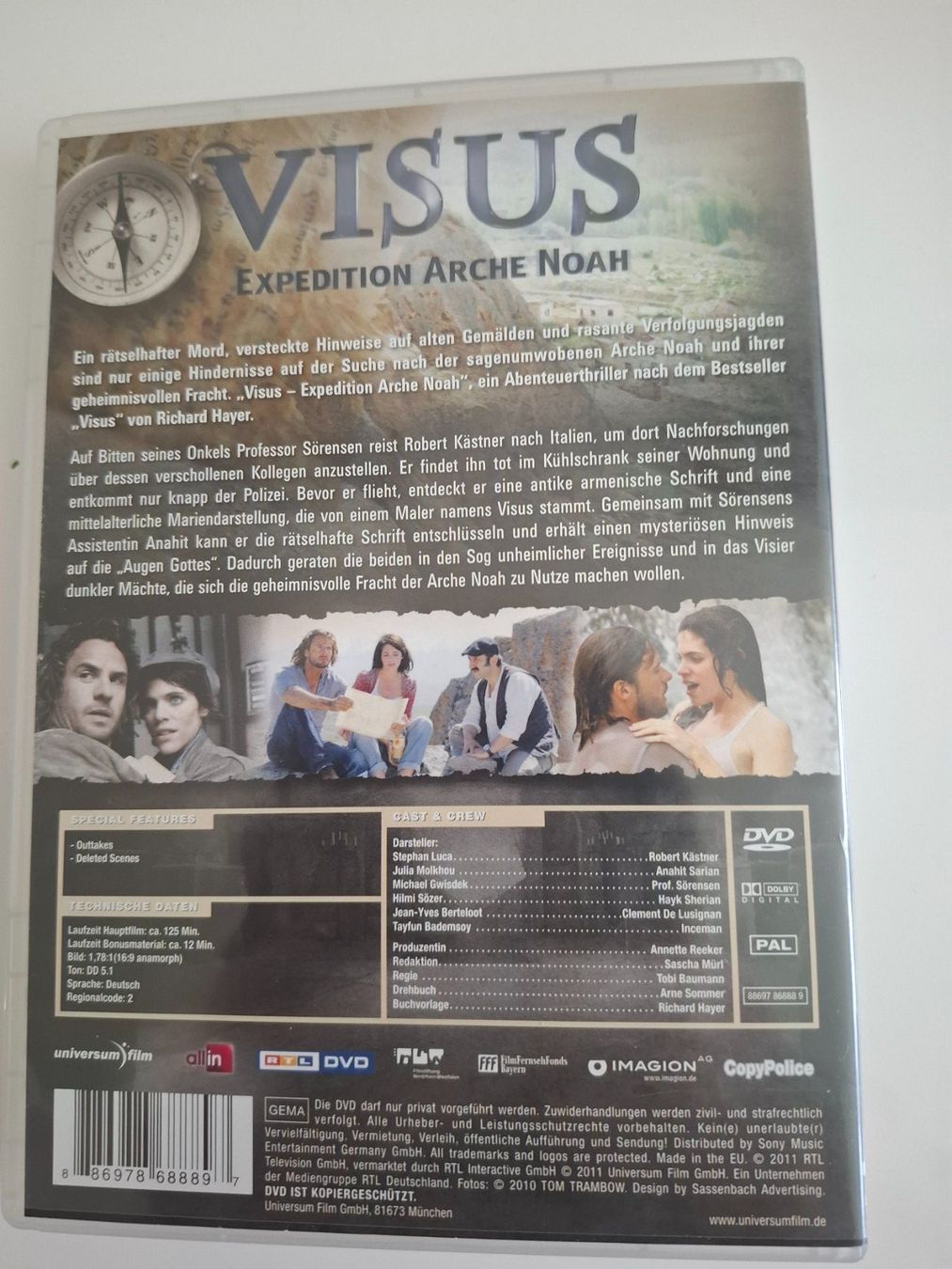 Tutti i DVDs: DVD Visus Expedition Arche Noah guter Zustand – Usato da Unterägeri venduto da Somvix 1