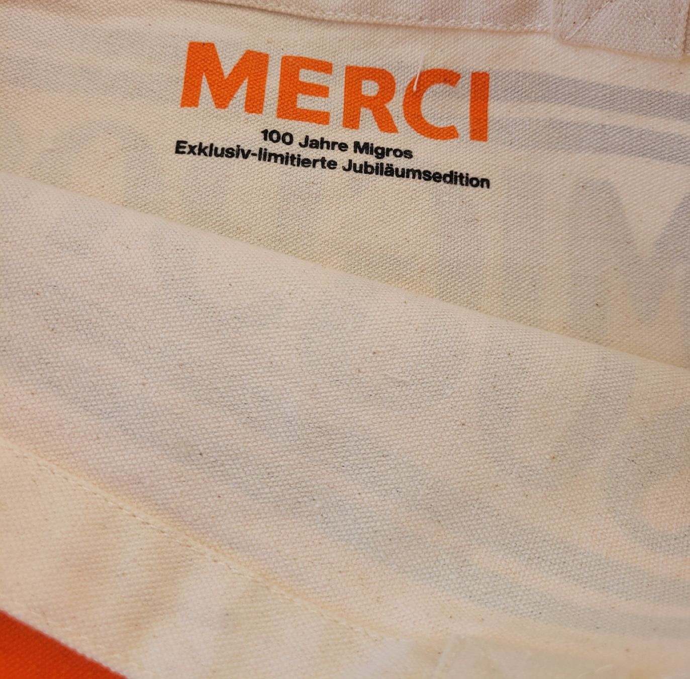 Borse: Migros Stofftasche 100% Baumwolle  – Usato da Buttikon SZ venduto da Renco 2