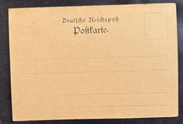 POSTKARTE 1893 DEUTSCHE REICHSPOST PAUL GEWELKE BRIEFMARKEN