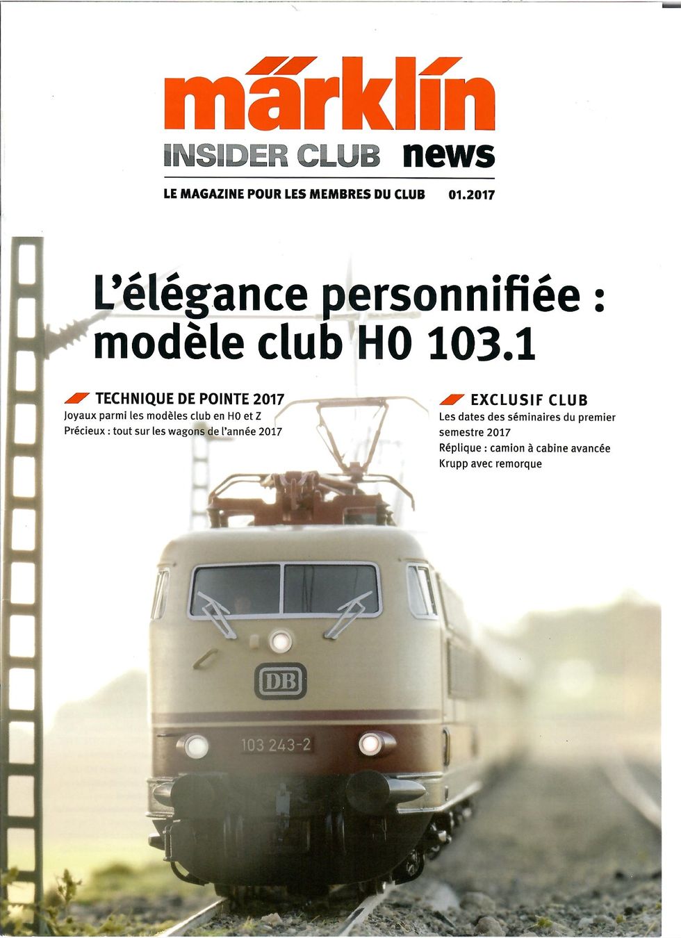 Riviste & Magazine: Märklin Insider Club 2017 – Usato da Villars-Burquin venduto da Rodjeurs