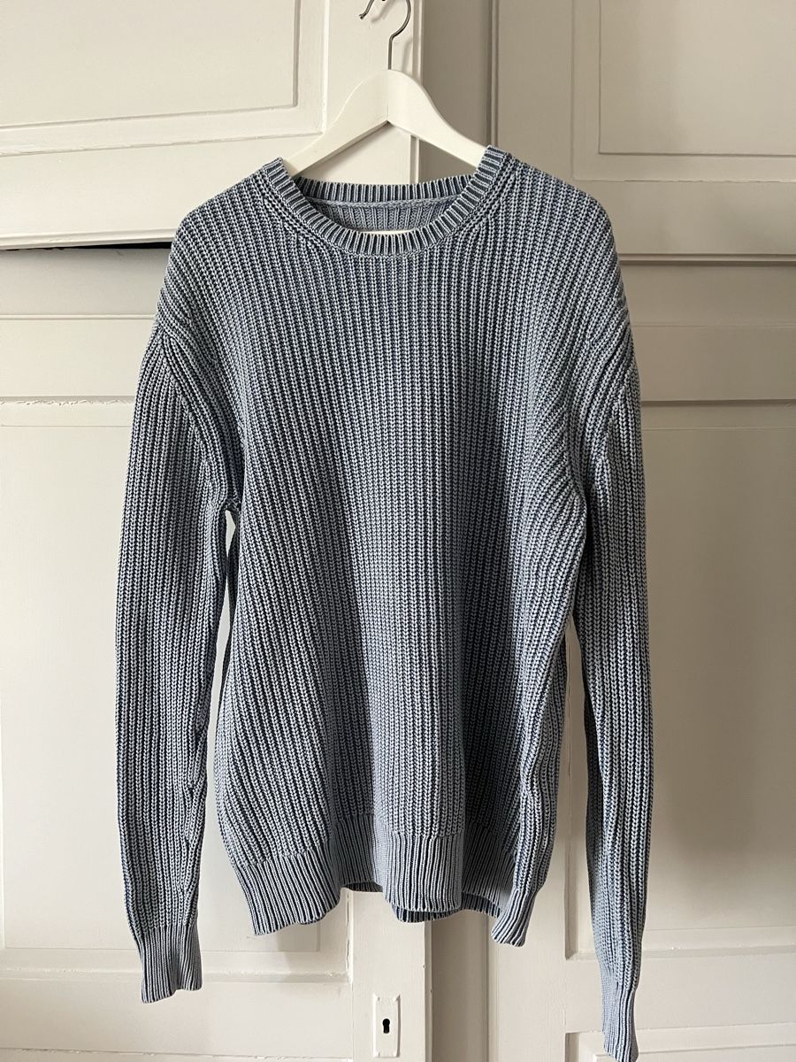 Allsaints Maglioni & Felpe: ALLSAINTS Pullover blau Baumwolle Grösse L guter Zustand – Usato da Zürich venduto da bonnuit