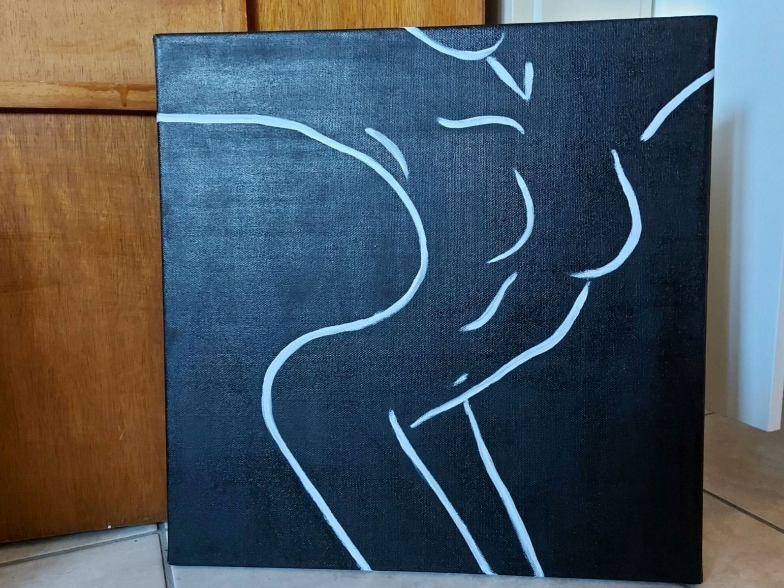 Dipinti: 40x40x2 cm Dipinto moderno originale – Nuovo e nell'imballaggio originale da Coldrerio venduto da Addicted2Art 1