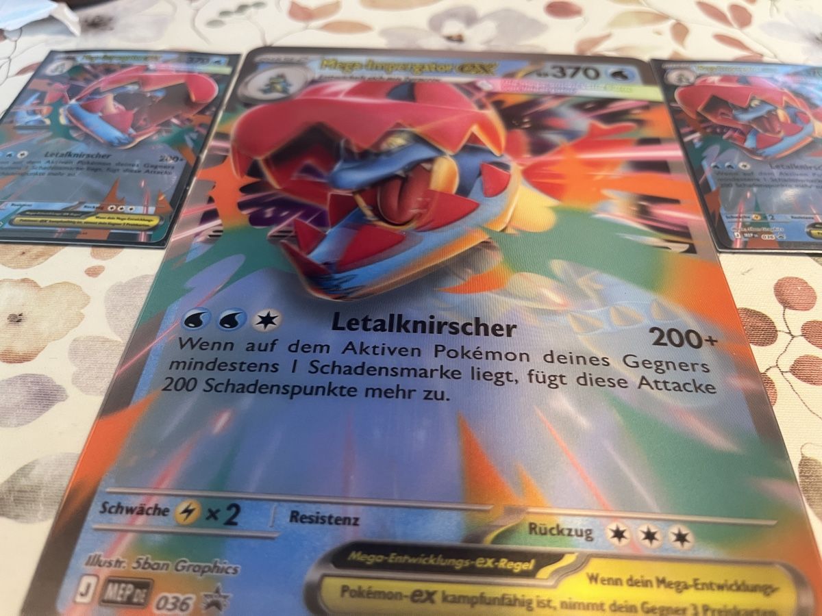 Pokémon Carte collezionabili: Mega impergator 3 er pack  – Nuovo (secondo la descrizione) da Zürich venduto da ame_f9rx 1