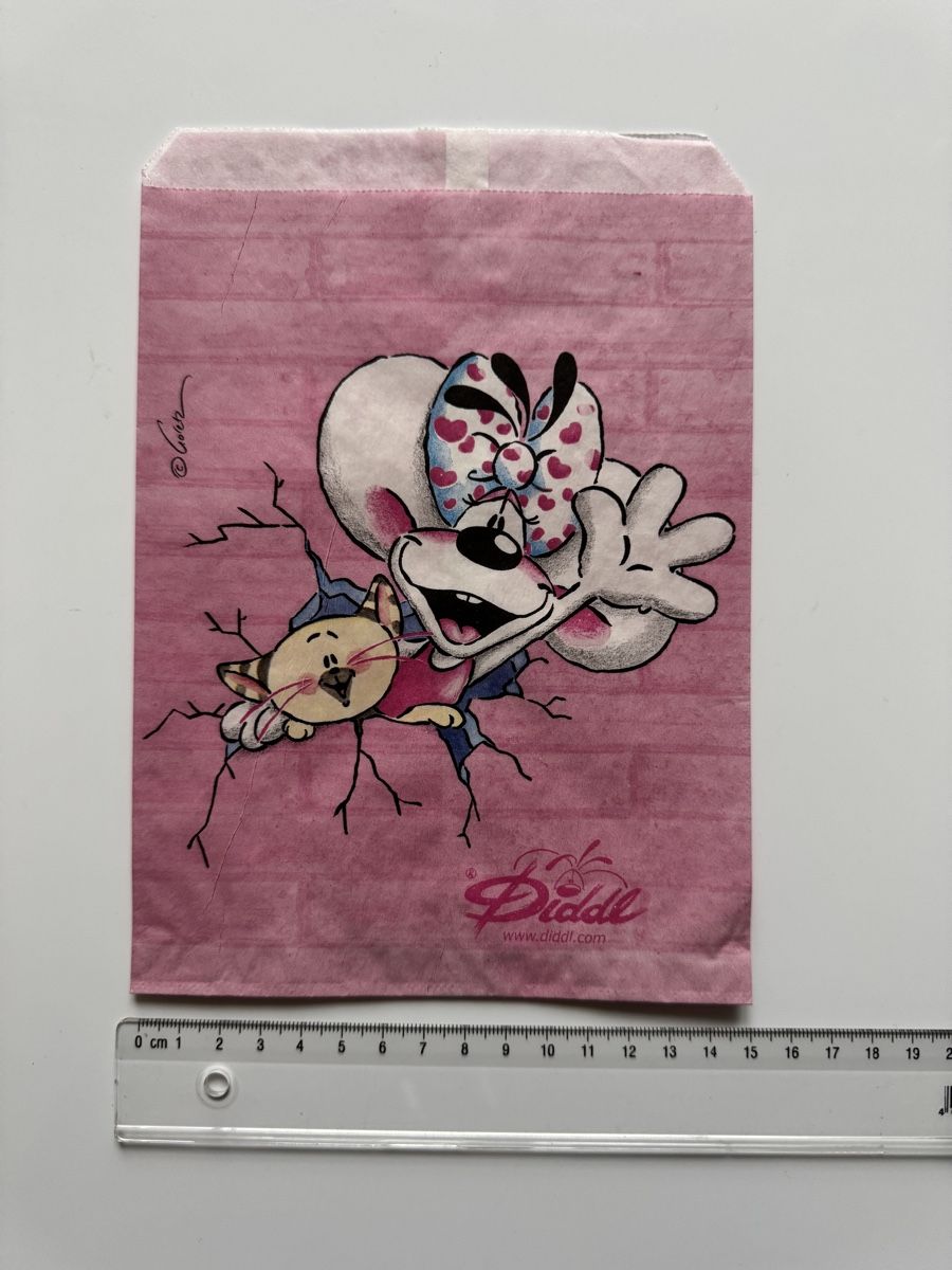 Papiere: Diddl Diddlina Papiertüte - mit Mimihopps - 2003 DIN A5 – Gebraucht aus Wohlen AG von Thalheim12 2