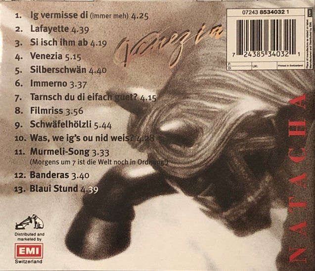 CD: Natacha – Venezia – Usato da Grüningen venduto da azulverde 1