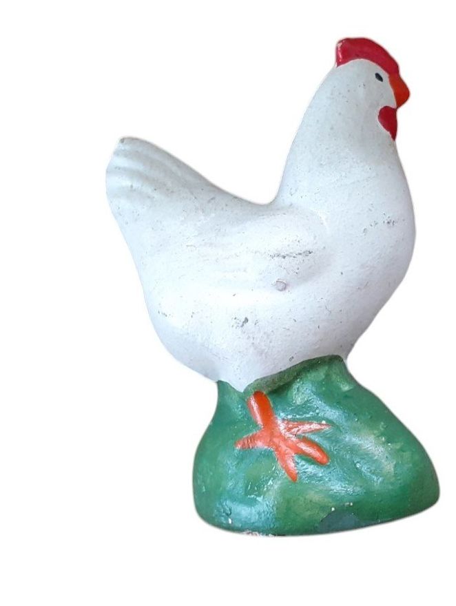 Statuette: Tierfigur Huhn antik – Usato da Mörschwil venduto da lindaswunderkiste