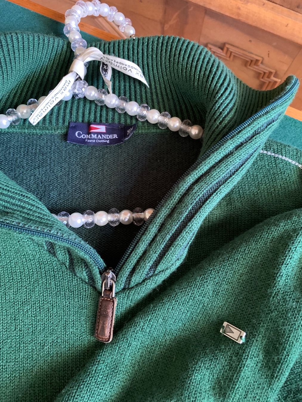 Maglioni & Felpe: COMMANDER FINEST CLOTHIG Pullover 50% Wolle Größe: 56 – Usato da Interlaken venduto da Bona55 5