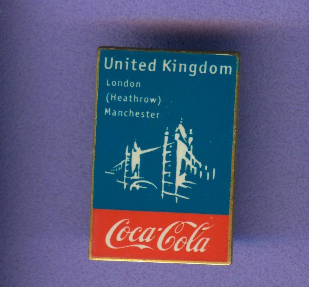 Coca-Cola Placchette & Badge: Coca Cola   United Kindom – Usato da Winterthur venduto da Sammleroase