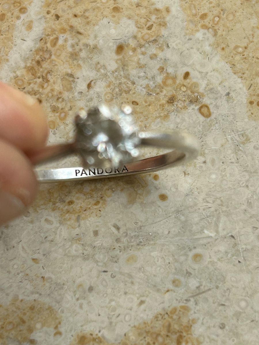 Anelli: Silberring Gr. 58 Zirkonia PANDORA – Usato da Dittingen venduto da Bijoubelle 9