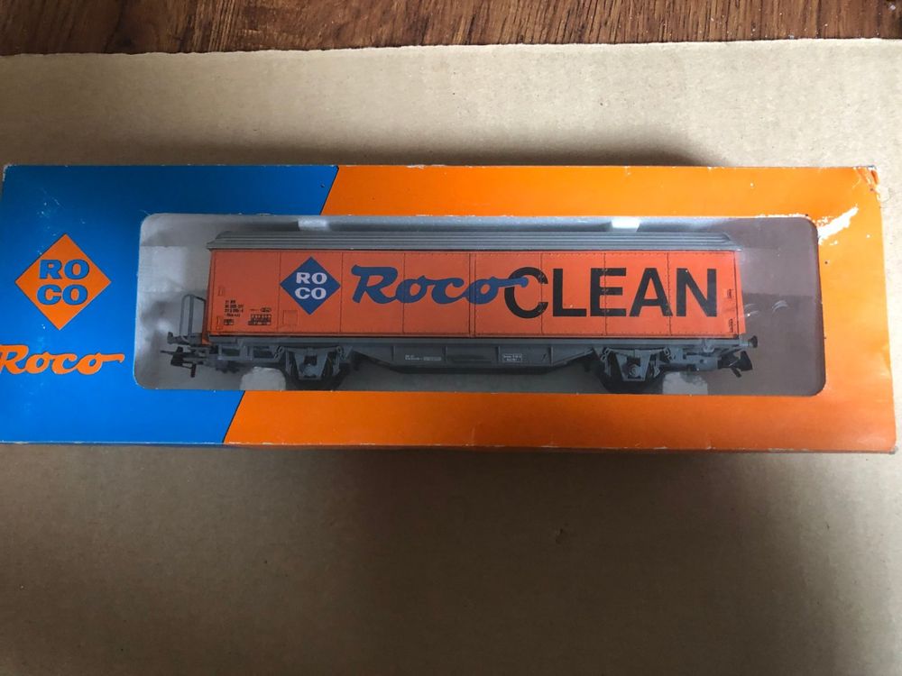 Roco-Clean Schienenreinigungswagen ohne Reinigungspad (Gebraucht) in ...