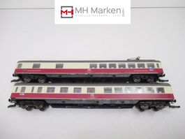 Roco 2-teiliges Reisezugwagenset Deutsche Bahn o.OVP DC H0