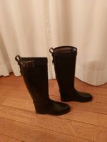 Burberry Regenstiefel (Ash Quilted Leather)Gr. 37, neuwertig