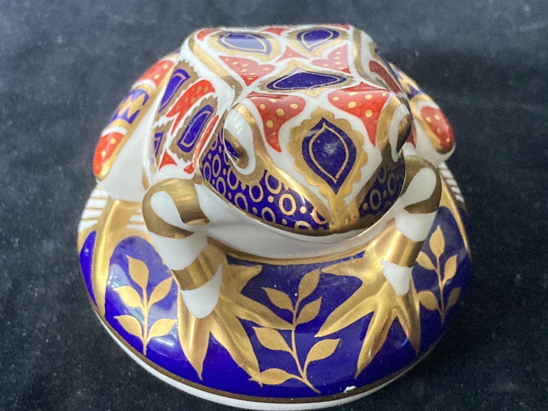 Statuette: Frosch Royal Crown Derby Englisch Bone - – Usato da Zürich venduto da Chaeffeler 2