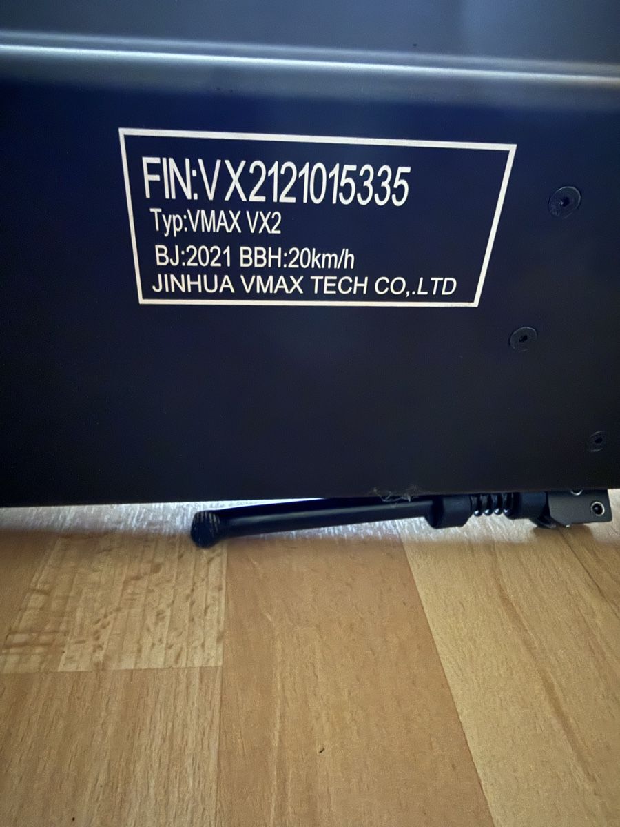 VMAX Kickboard: E-Scooter VMAX VX2 – Usato da Pfäffikon SZ venduto da Musicman99 4