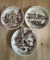 Assiette Décorative Provençale "La Coq", lot de 3