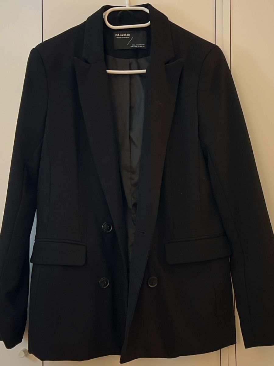 Pull&Bear Giacche: Blazer noire Pull&Bear, taille M – Usato da Renens VD venduto da sar_bwz5 2