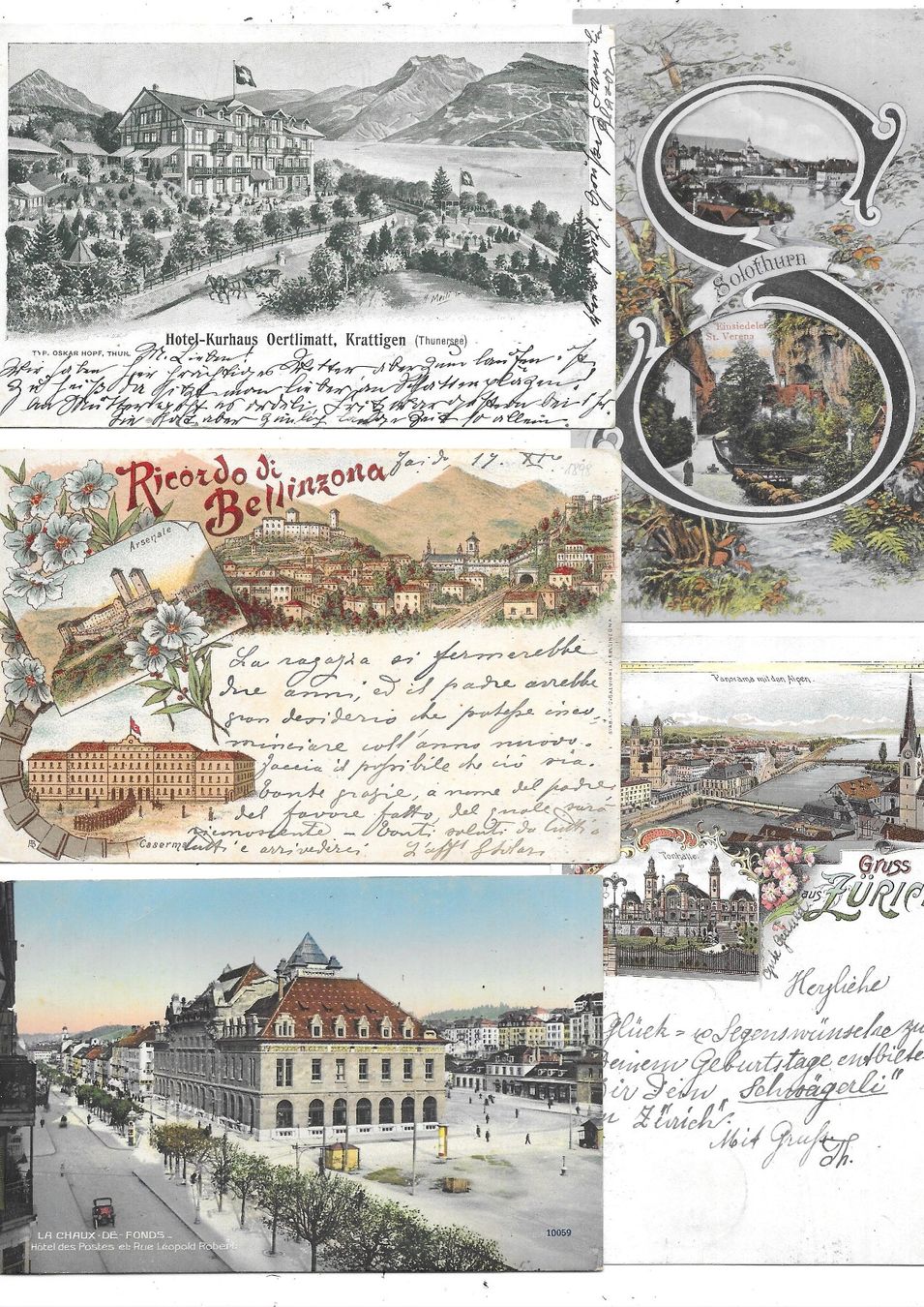 Cartoline postali: 1300 Stk kleinformatige Ansichtskarten 1900-1960 (ca.7.5 kg) – Usato da Schocherswil venduto da prinzipal60
