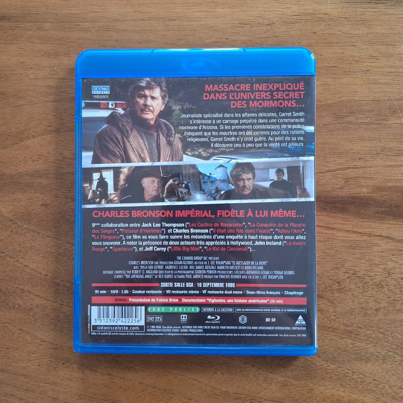 Tutti i DVDs: Le Messager de la Mort - Bluray – Usato da Porrentruy venduto da Ikoss 1
