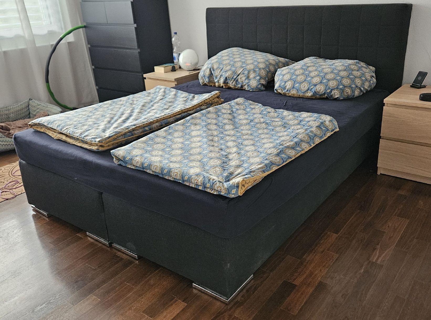 Betten: Boxspringbett 210 x 160 cm – Gebraucht aus Neunkirch von shortina