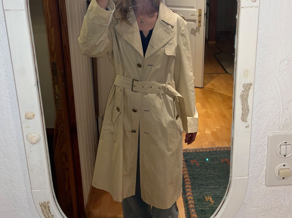Cappotti: Elégance Paris, Trenchcoat, beige, Gr. L – Usato da Riet (Neftenbach) venduto da kim_gfw6 8