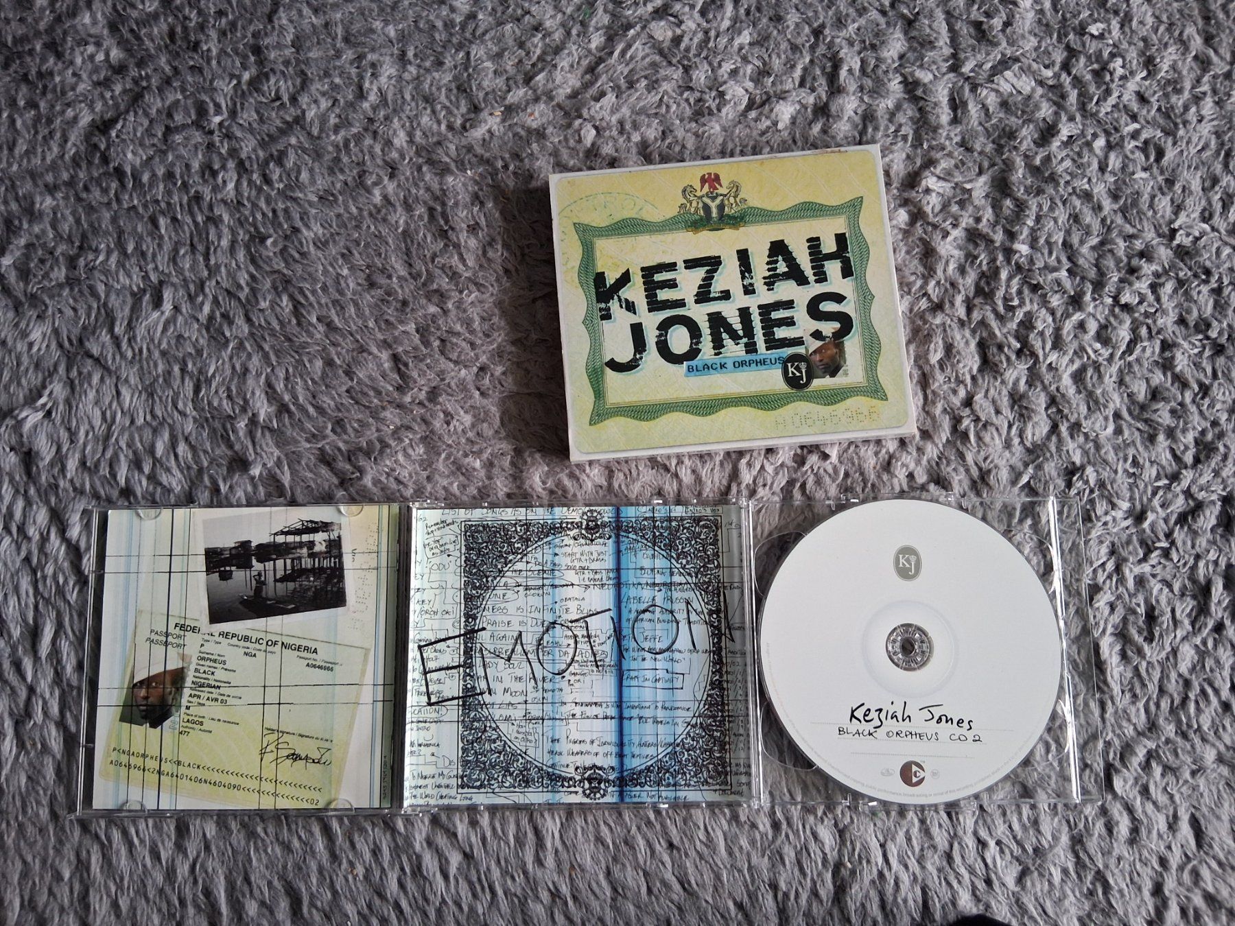 CD: KEZIAH JONES      BLACK ORPHEUS     CD – Usato da Wetzikon ZH venduto da Ramones01 3