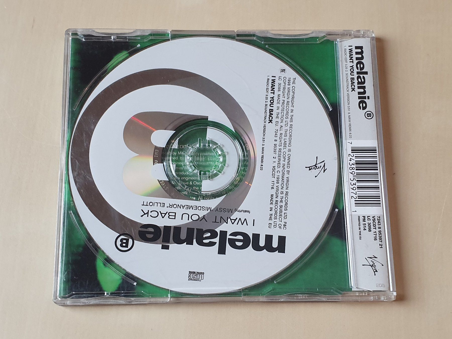 CD: Melanie B I want you back – Usato da Stansstad venduto da collectorsshop 1