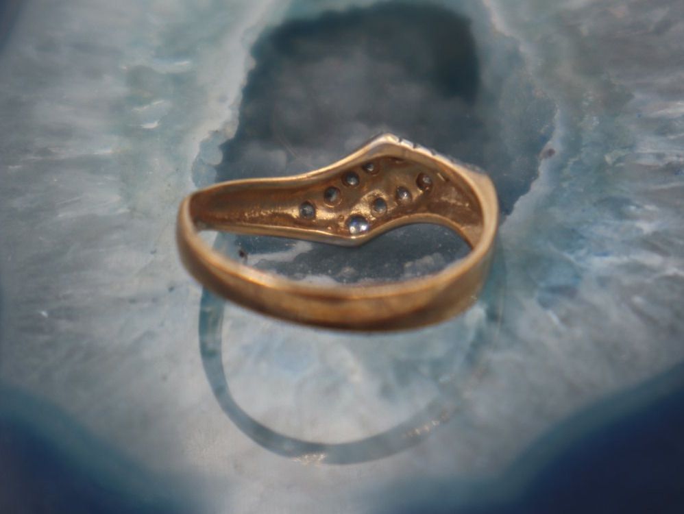 Anelli: Gold Ring Damen, 375 Gelbgold – Usato da Baden venduto da TellsKuchenhaus 4