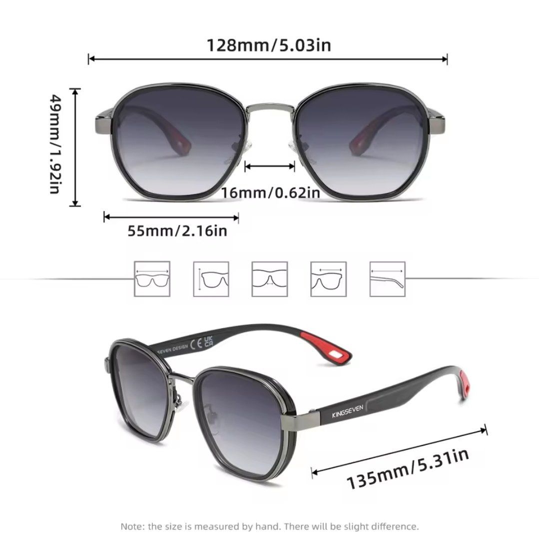 Occhiali & Lenti: Kingseven Sonnenbrille Herren – Nuovo e nell'imballaggio originale da Suhr venduto da sjay.Cv 1