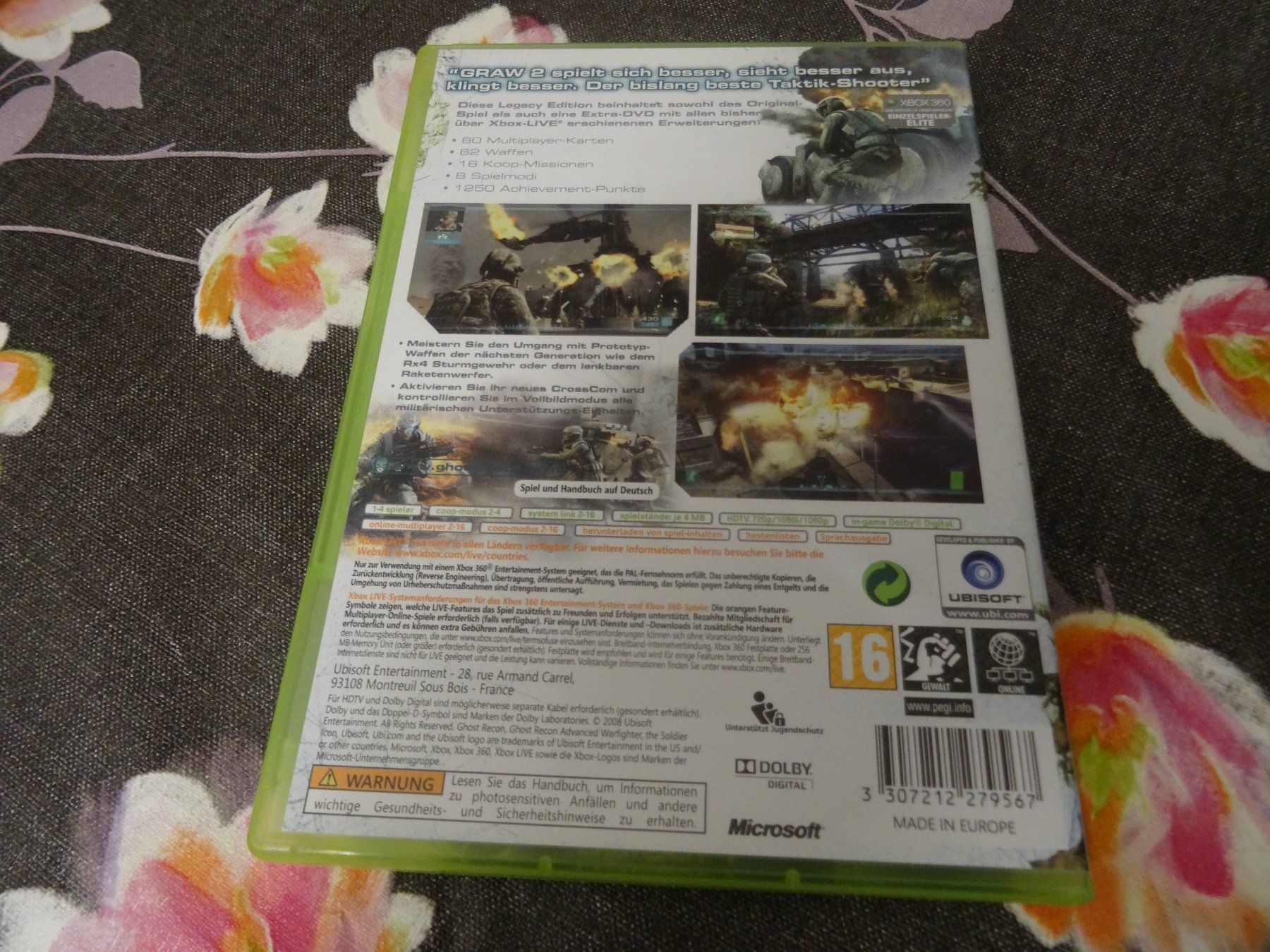 Microsoft Spiele: Ghost Recon Advanced Warfighter 2 Legacy Edition XBOX 360 – Gebraucht aus Olten von Disc-Ausverkauf 2