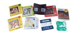 View Master 1950er mit Märchen-Bildscheiben Disney