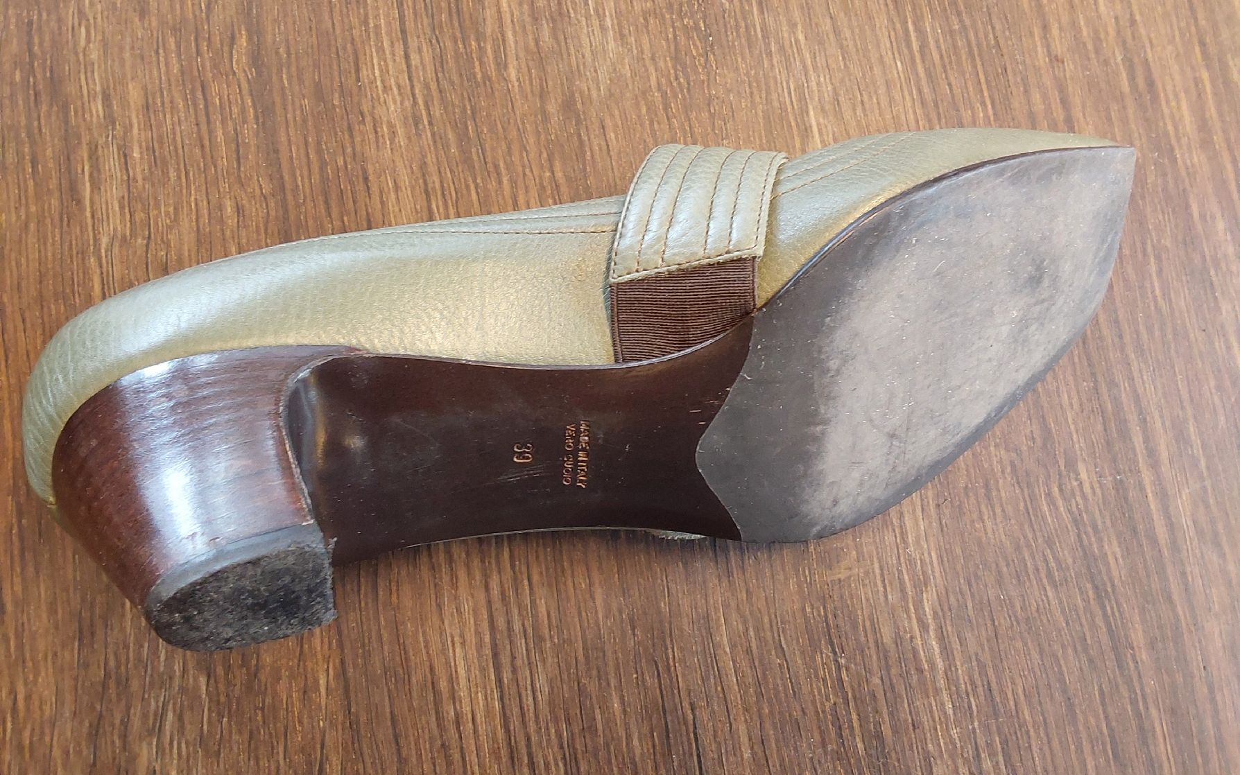 Stefi Talman Scarpe da donna: Pumps 39 oliv Stefi Talman – Usato da Köniz venduto da scopello12 5