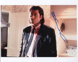 John Travolta 1954-  Autogramm signiert Foto 20x25cm