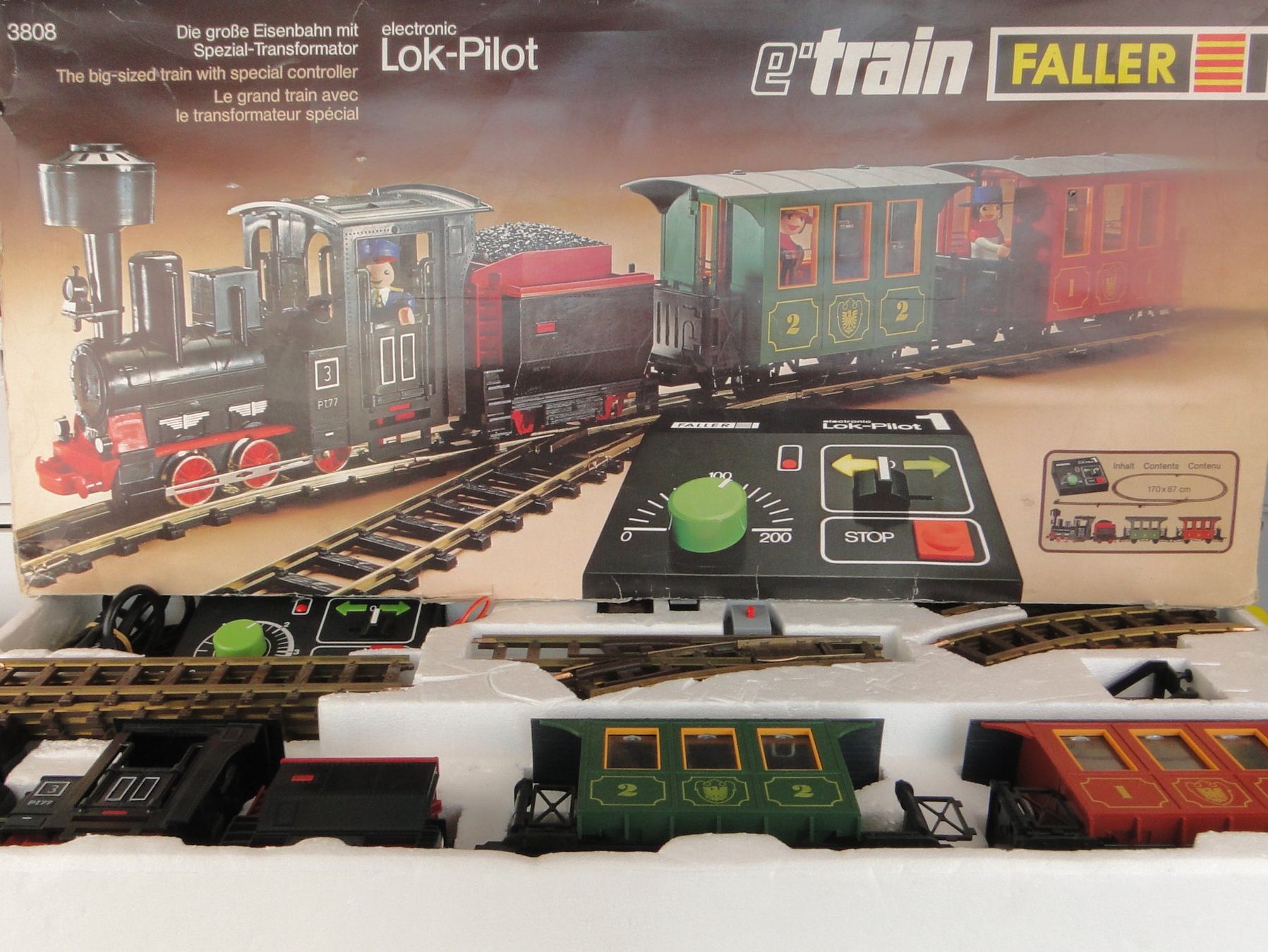 Faller Modellini di ferrovie: Faller e Train 3808 Lok-Pilot Spur 0 – Usato da Bülach venduto da cann11 4